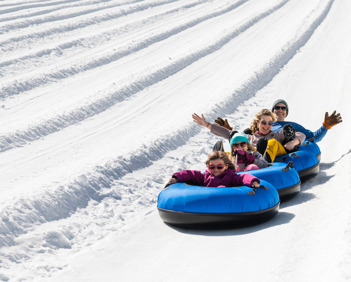 Timber Ridge Toobing Snow Tubing In Tahoe | Wildslide Winter Park